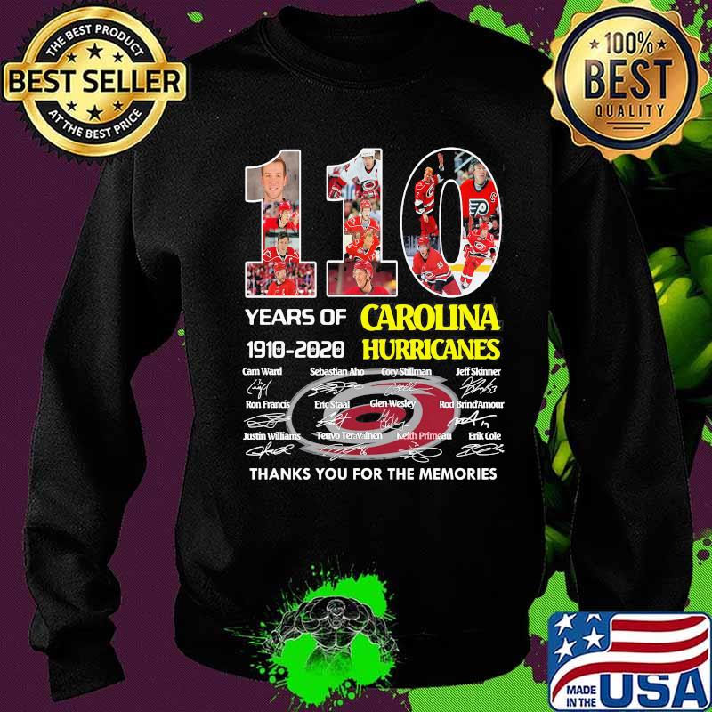 110 years of 1910 2020 carolina hurricanes thank you for the memories signatures s Sweater 110 years of 1910 2020 carolina hurricanes thank you for the memories signatures s Sweater