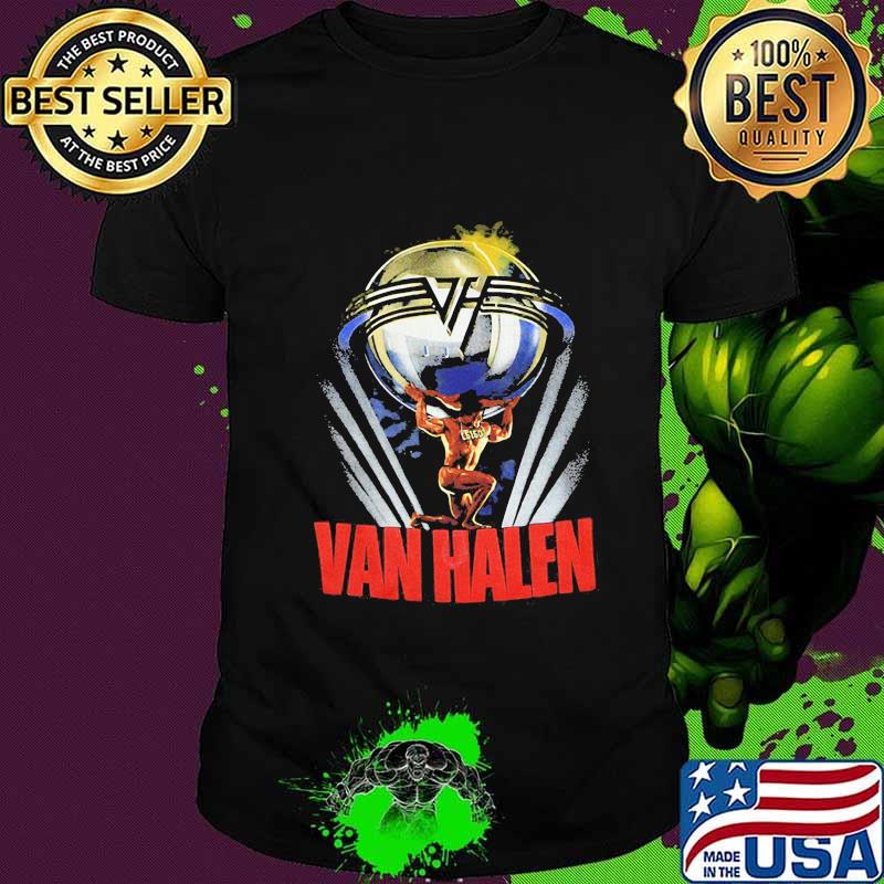 1986 van halen band 5150 tour shirt