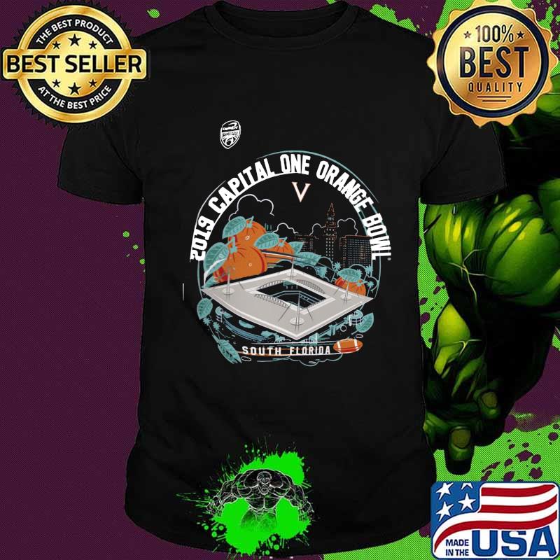 2019 football the captain one orange bowl south florida shirt