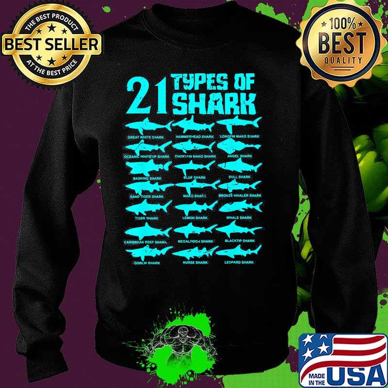 21 types of shark Marine Biology s Sweater 21 types of shark Marine Biology s Sweater
