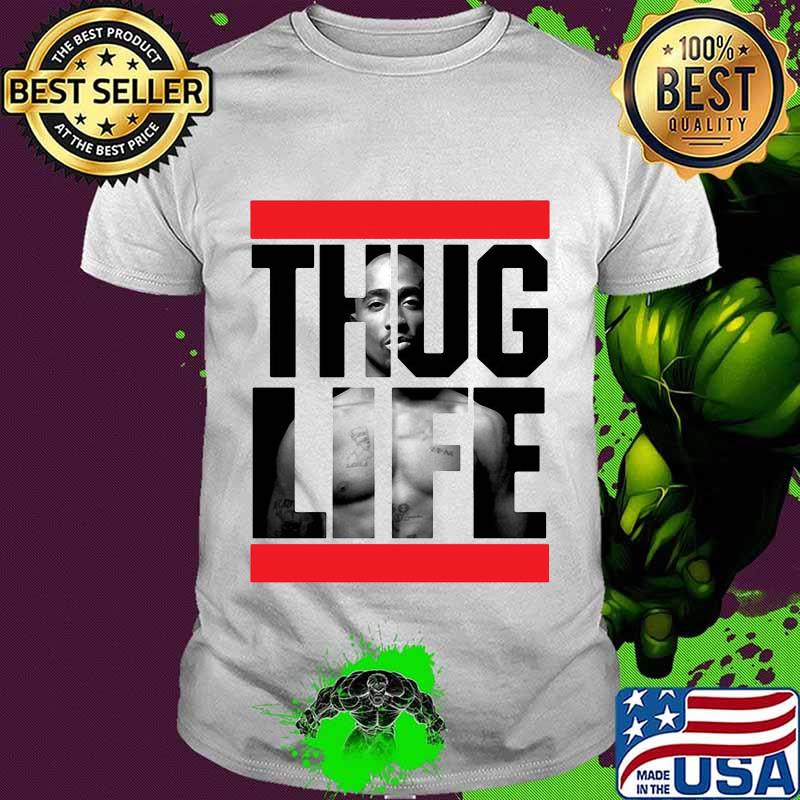 2pac rapper thug life shirt