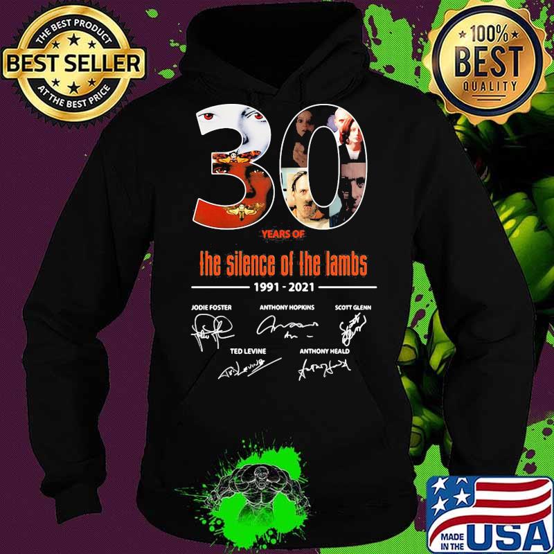 30 years of the silence of the lambs 1991 2021 signatures s Hoodie 30 years of the silence of the lambs 1991 2021 signatures s Hoodie