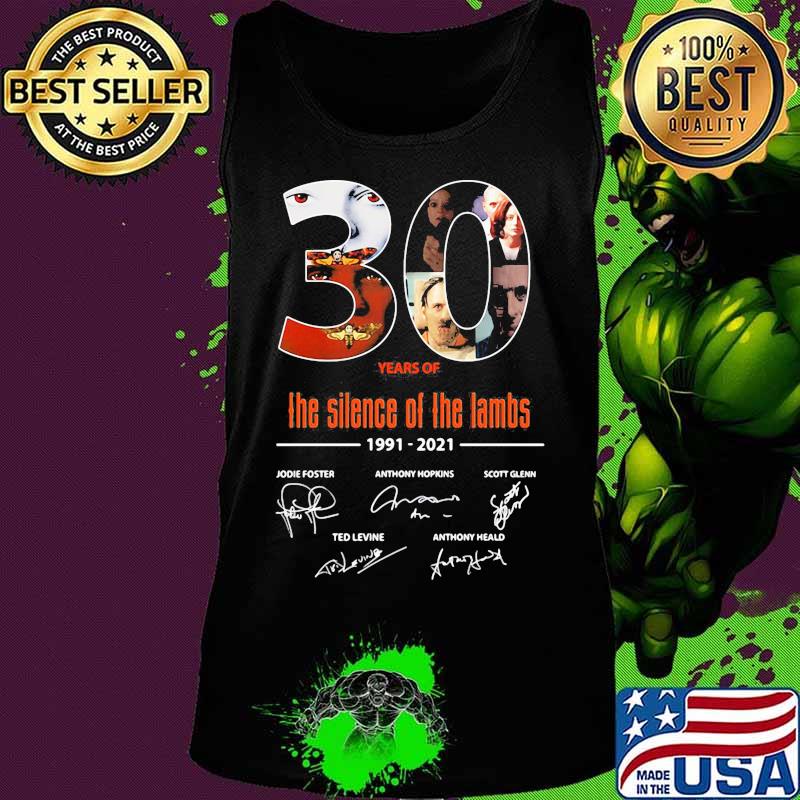 30 years of the silence of the lambs 1991 2021 signatures s Tank top 30 years of the silence of the lambs 1991 2021 signatures s Tank top