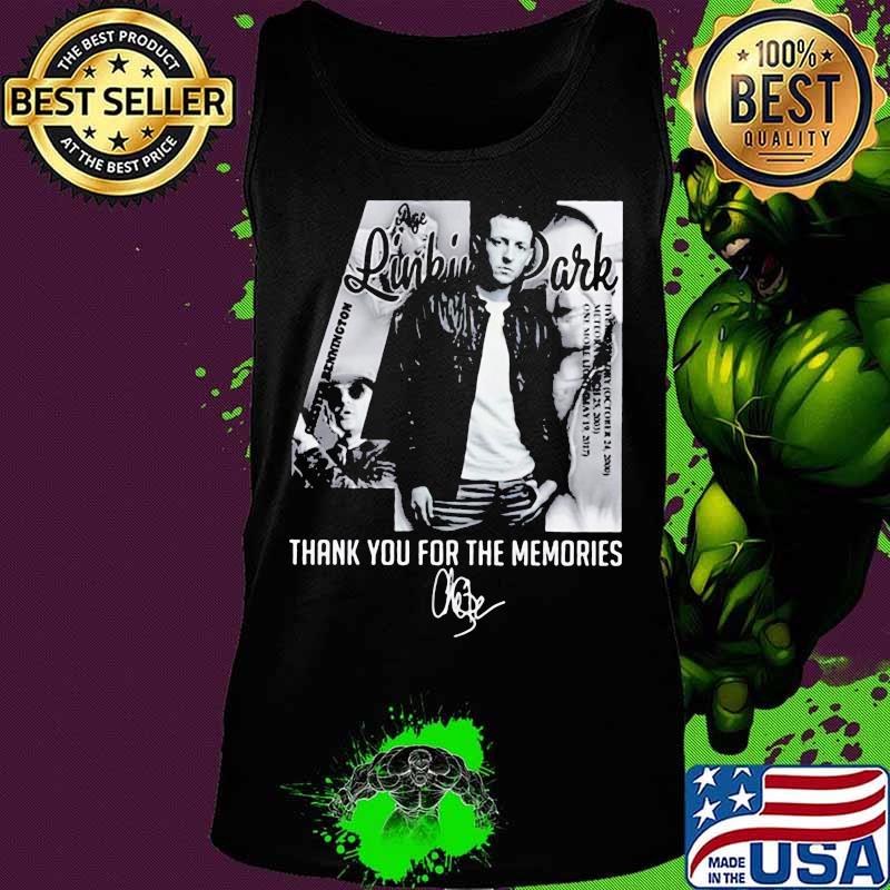 44 linkin park band thank you for the memories signature s Tank top 44 linkin park band thank you for the memories signature s Tank top