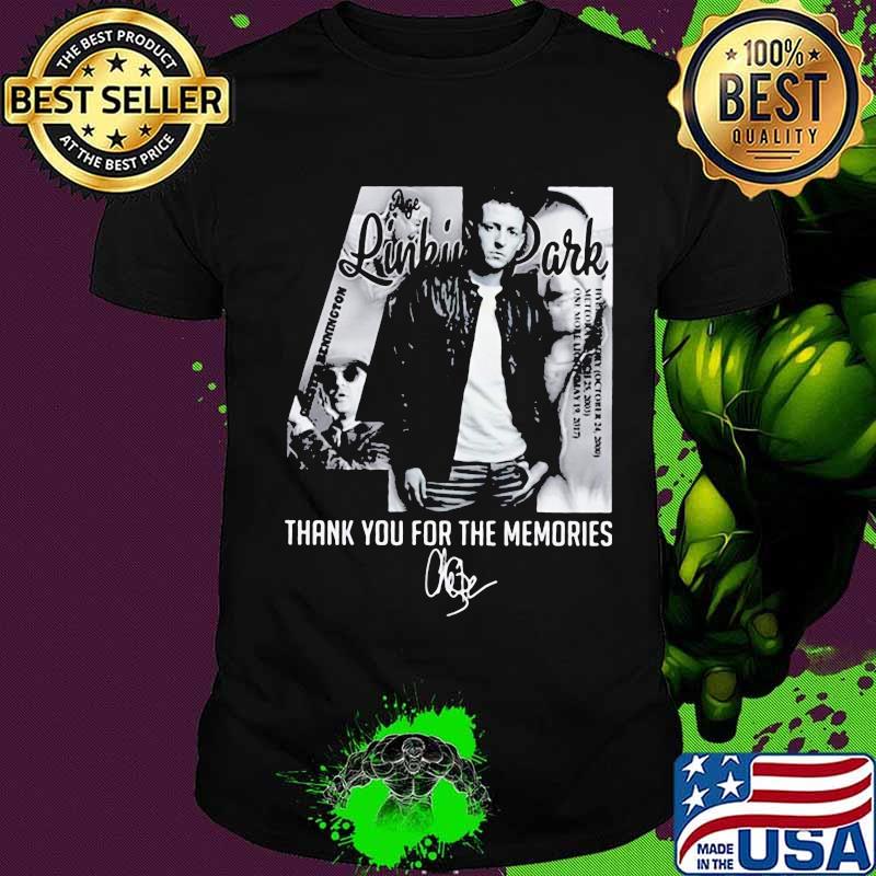 44 linkin park band thank you for the memories signature shirt 44 linkin park band thank you for the memories signature shirt
