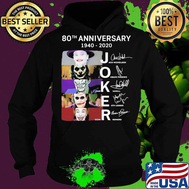 80th anniversary 1940 2020 signatures s Hoodie 80th anniversary 1940 2020 signatures s Hoodie