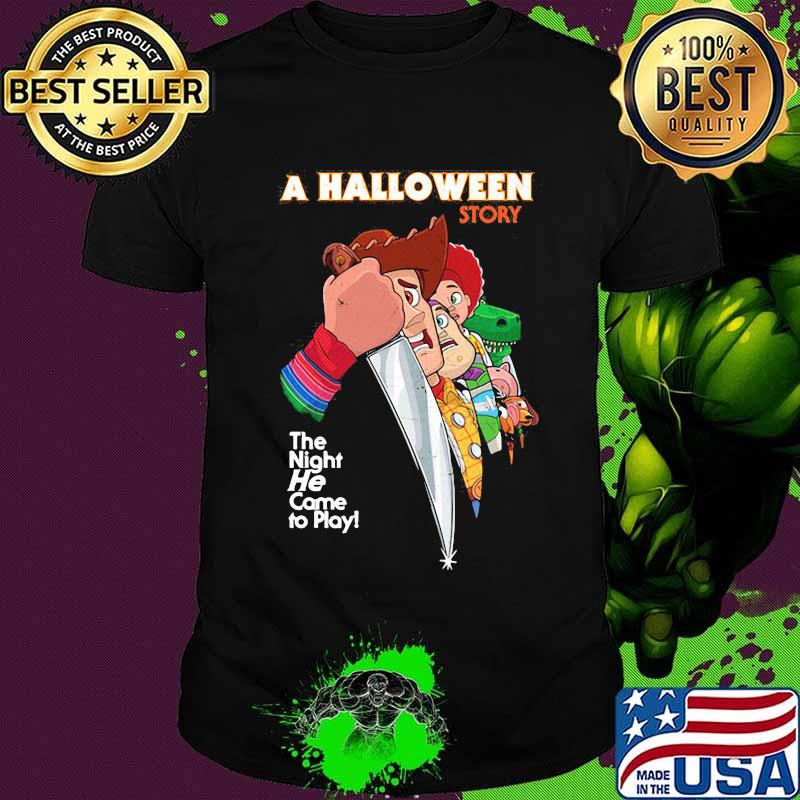A halloween story the night he came to play shirt