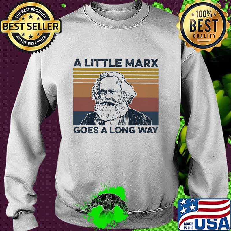A little marx goes a long way vintage retro s Sweater A little marx goes a long way vintage retro s Sweater