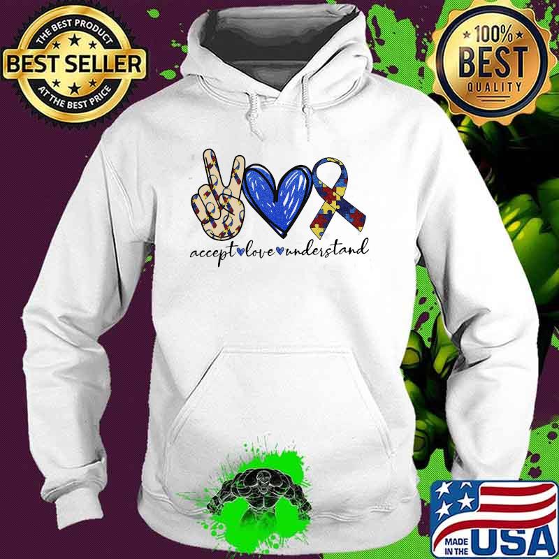 Accept love understand autism s Hoodie Accept love understand autism s Hoodie