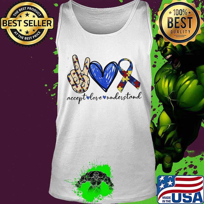 Accept love understand autism s Tank top Accept love understand autism s Tank top