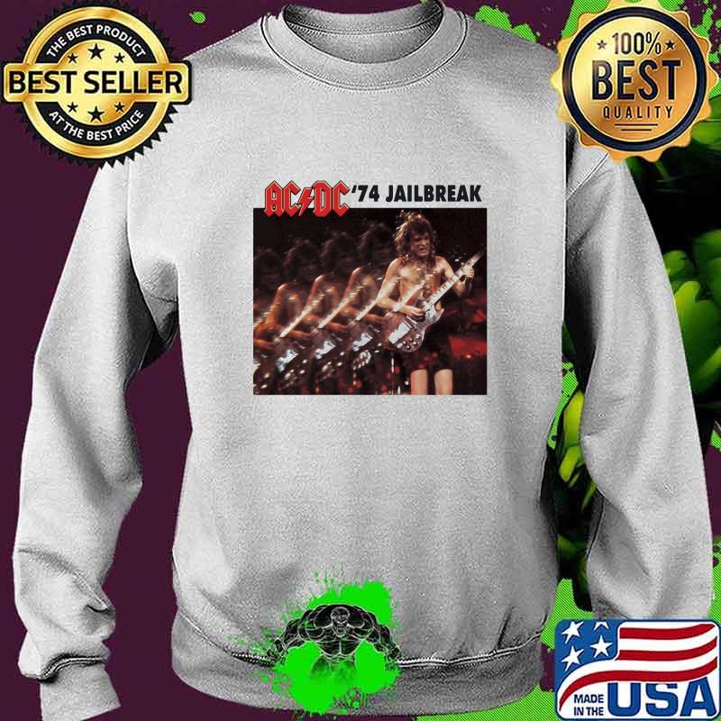 Acdc band angus young 74 jailbreak s Sweater Acdc band angus young 74 jailbreak s Sweater