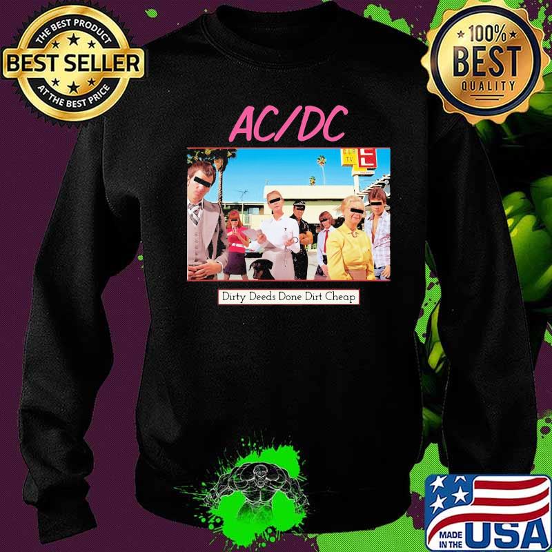 Acdc band dirty deeds done dirt cheap s Sweater Acdc band dirty deeds done dirt cheap s Sweater