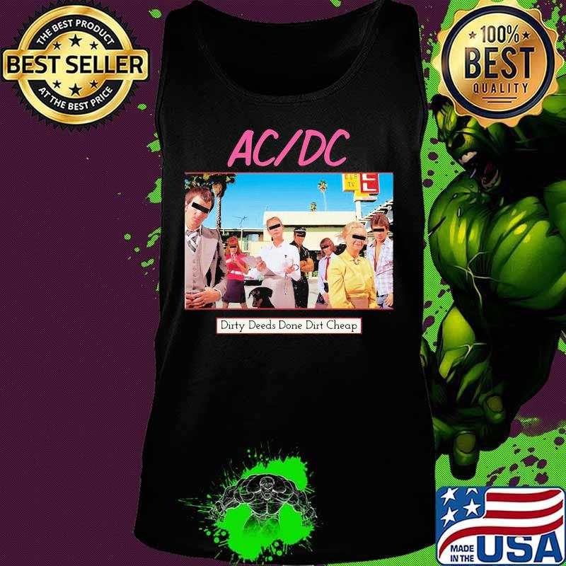Acdc band dirty deeds done dirt cheap s Tank top Acdc band dirty deeds done dirt cheap s Tank top