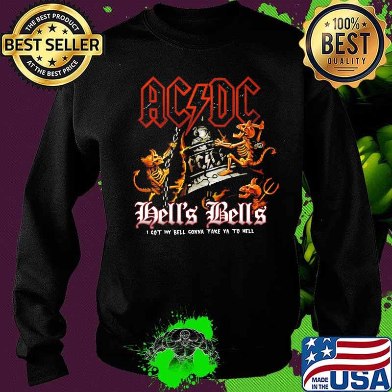 Acdc band hell's bells i got my bell gonna take ya to hell santa skeleton s Sweater Acdc band hell's bells i got my bell gonna take ya to hell santa skeleton s Sweater
