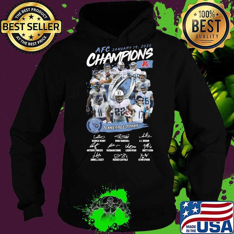 Afc champions tennessee tians signature s Hoodie Afc champions tennessee tians signature s Hoodie