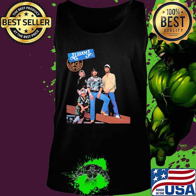 Alabama band 40 hour week tour 1985 s Tank top Alabama band 40 hour week tour 1985 s Tank top