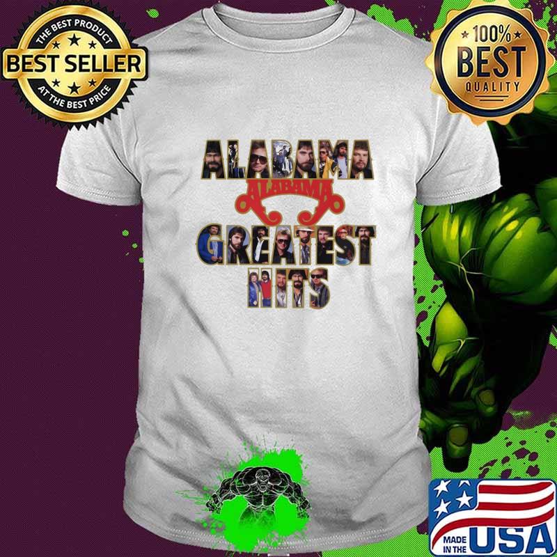 Alabama band greatest hits shirt