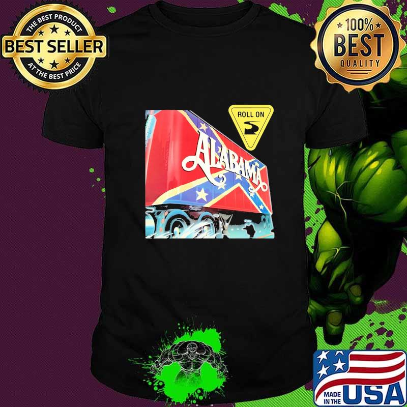 Alabama band roll on british flag shirt
