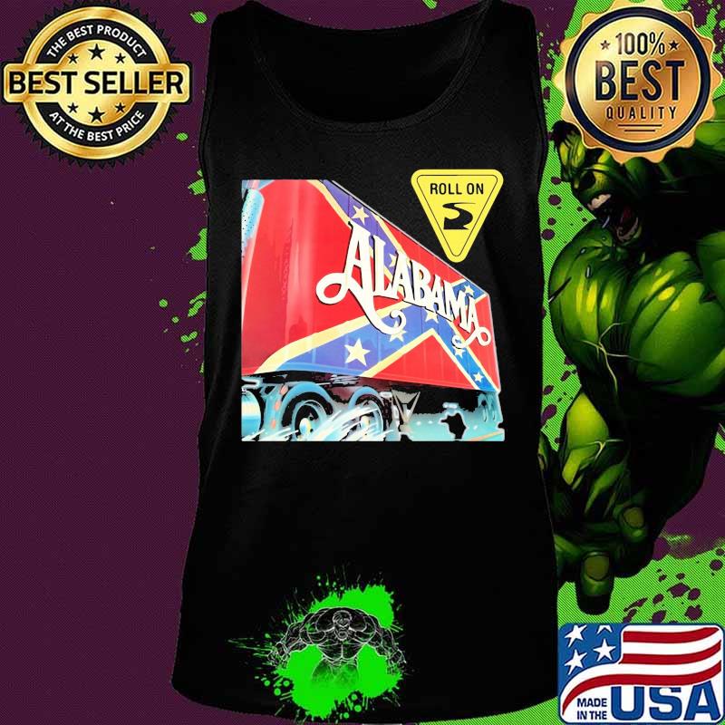 Alabama band roll on tour british flag s Tank top Alabama band roll on tour british flag s Tank top