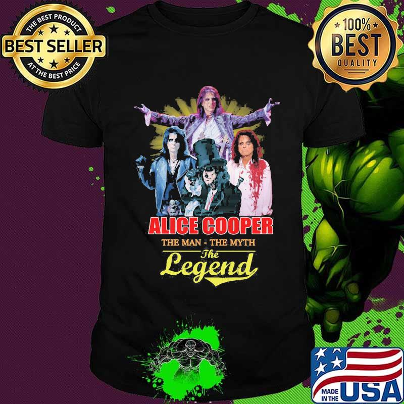 Alice cooper the man the myth the legend shirt Alice cooper the man the myth the legend shirt