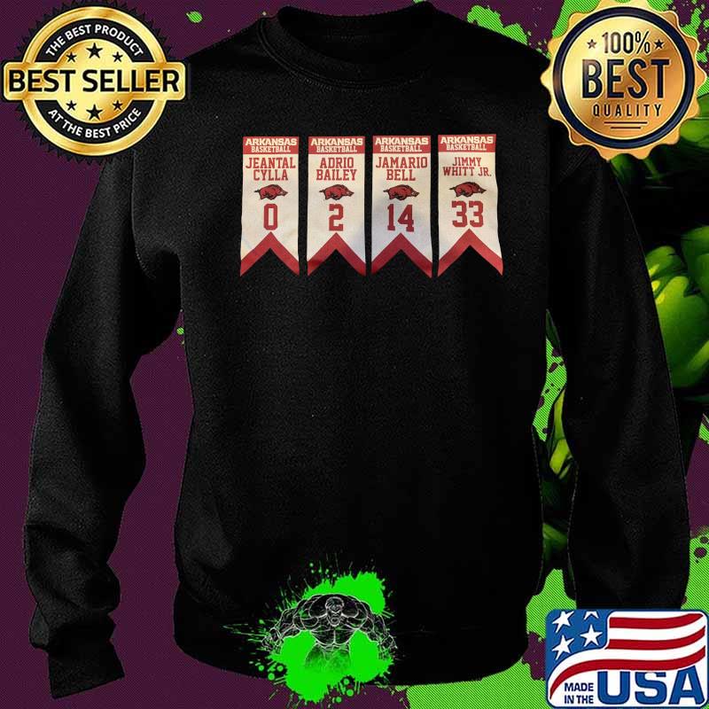 Arkansas razorback basketball jeantal cylla adrio bailey jamario bell jimmy whitt jr s Sweater Arkansas razorback basketball jeantal cylla adrio bailey jamario bell jimmy whitt jr s Sweater
