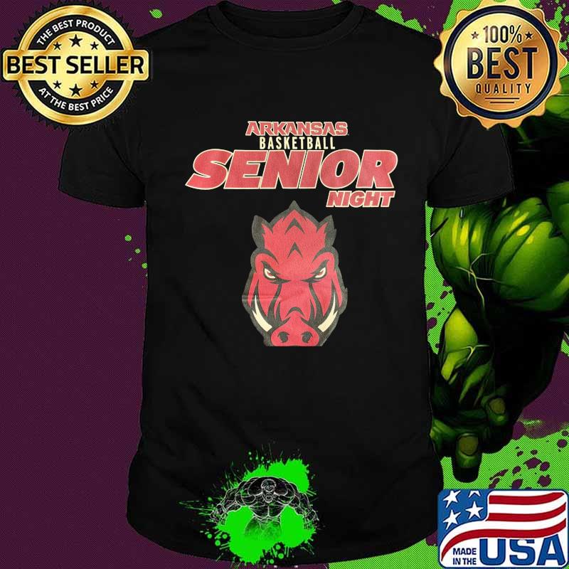 Arkansas razorback basketball senior night shirt