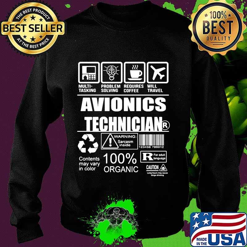 Aviation technician contents may vary in color 100% organic s Sweater Aviation technician contents may vary in color 100% organic s Sweater
