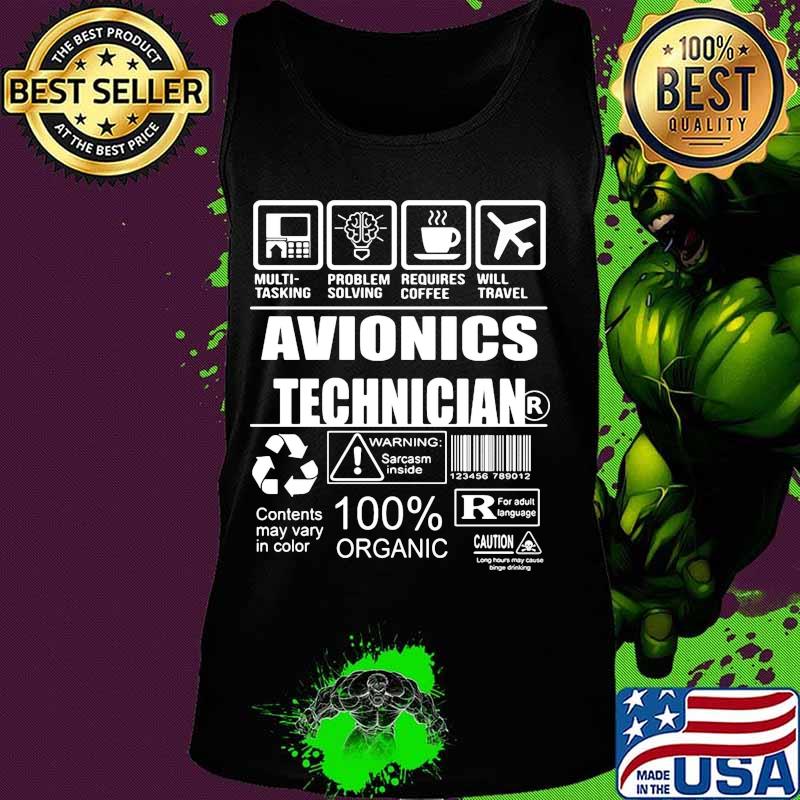Aviation technician contents may vary in color 100% organic s Tank top Aviation technician contents may vary in color 100% organic s Tank top