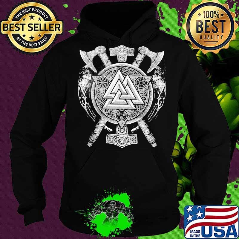 Axe vikings smite norse pantheon symbol s Hoodie Axe vikings smite norse pantheon symbol s Hoodie