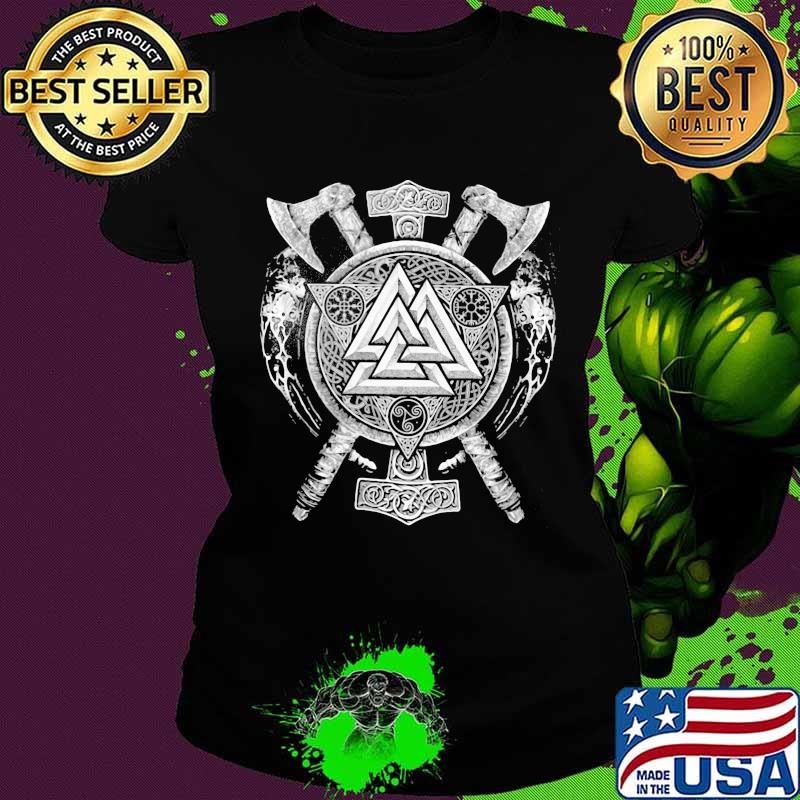 Axe vikings smite norse pantheon symbol s Ladies tee Axe vikings smite norse pantheon symbol s Ladies tee
