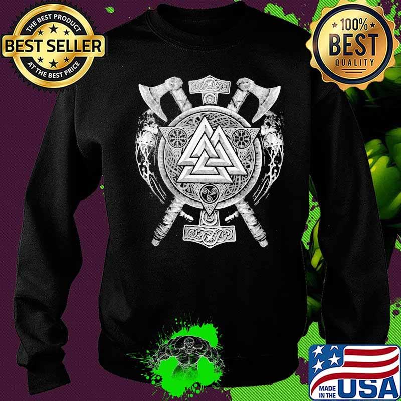 Axe vikings smite norse pantheon symbol s Sweater Axe vikings smite norse pantheon symbol s Sweater