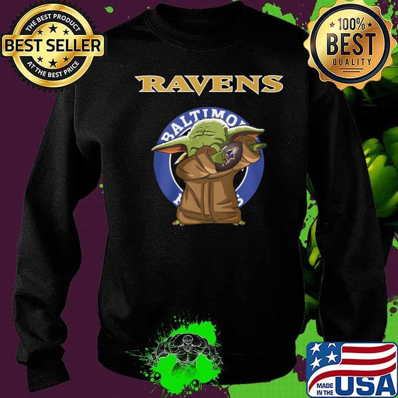 Baby yoda baltimore ravens football s Sweater Baby yoda baltimore ravens football s Sweater