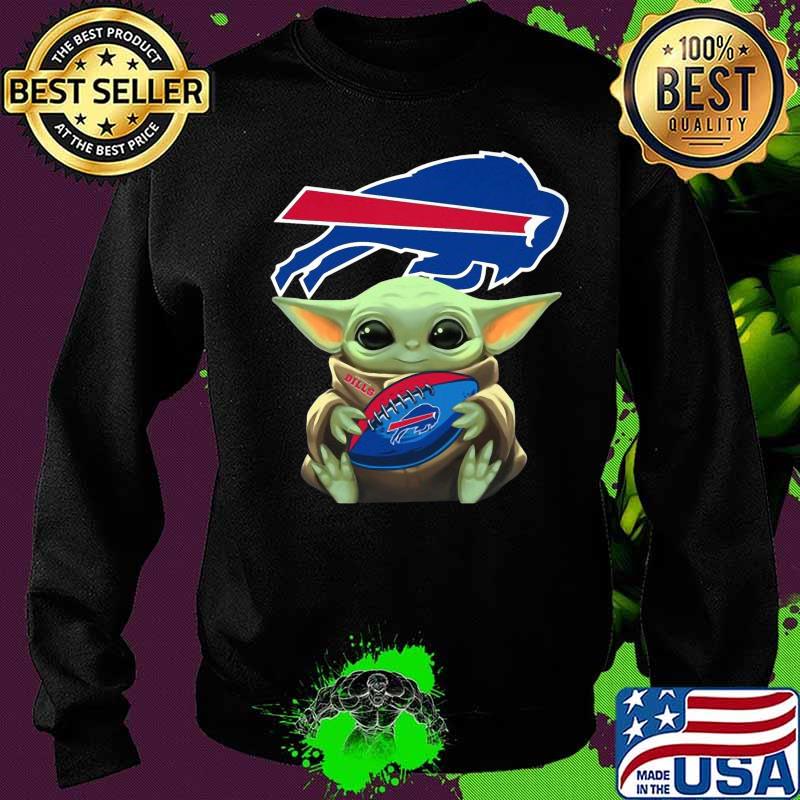Baby yoda hug buffalo bills football s Sweater Baby yoda hug buffalo bills football s Sweater