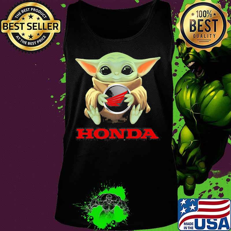 Baby yoda hug honda s Tank top Baby yoda hug honda s Tank top