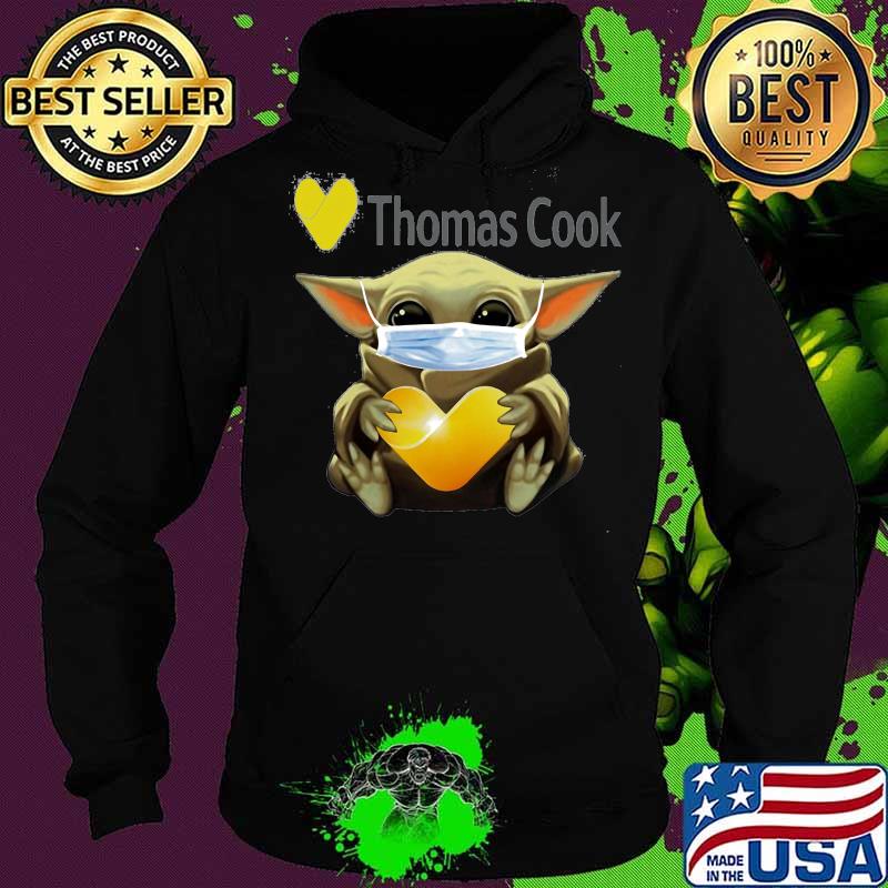 Baby yoda mask face and hug thomas cook s Hoodie Baby yoda mask face and hug thomas cook s Hoodie