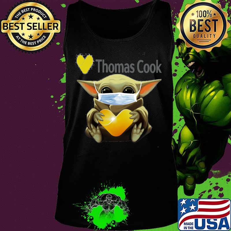 Baby yoda mask face and hug thomas cook s Tank top Baby yoda mask face and hug thomas cook s Tank top