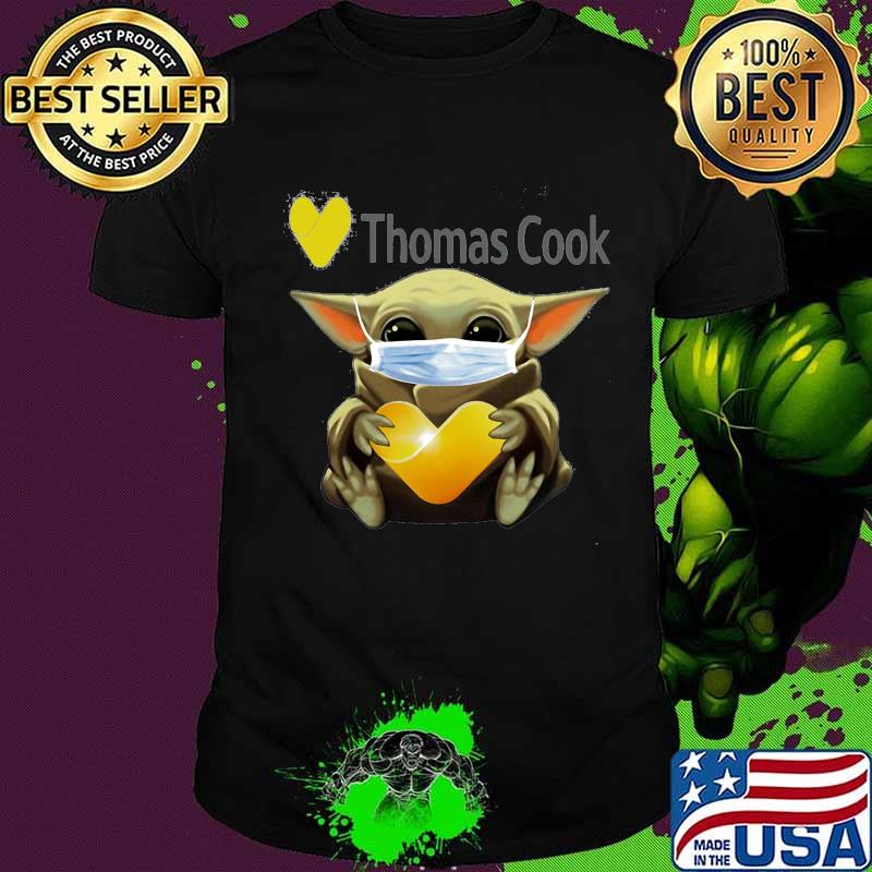 Baby yoda mask face and hug thomas cook shirt Baby yoda mask face and hug thomas cook shirt