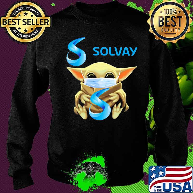 Baby yoda mask face solvay s Sweater Baby yoda mask face solvay s Sweater
