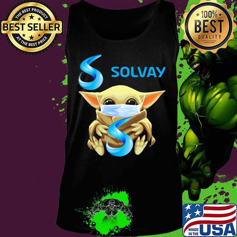 Baby yoda mask face solvay s Tank top Baby yoda mask face solvay s Tank top