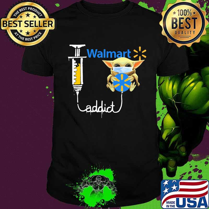 Baby yoda mask walmart addict shirt Baby yoda mask walmart addict shirt