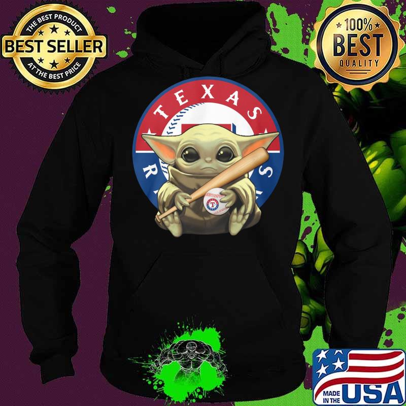 Baby yoda texas rangers baseball s Hoodie Baby yoda texas rangers baseball s Hoodie