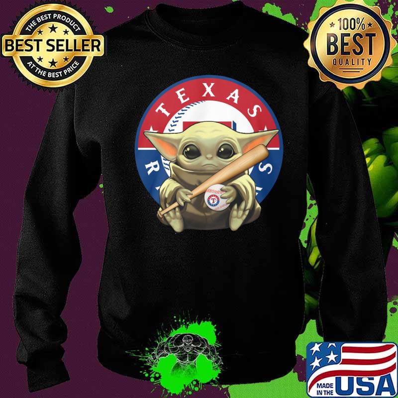 Baby yoda texas rangers baseball s Sweater Baby yoda texas rangers baseball s Sweater