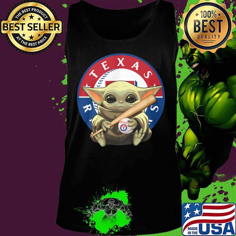 Baby yoda texas rangers baseball s Tank top Baby yoda texas rangers baseball s Tank top