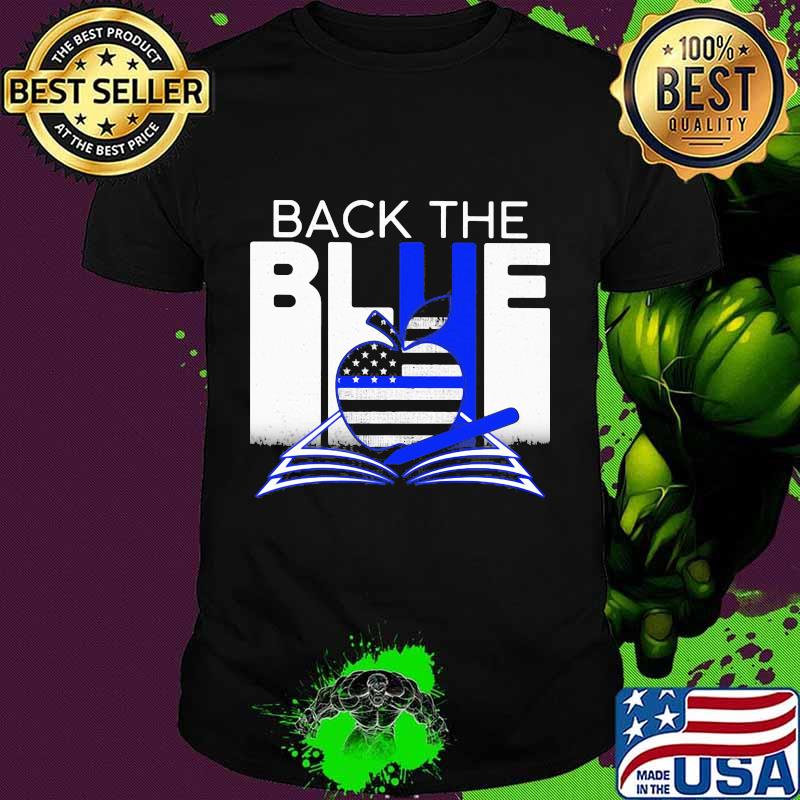 Back the blue teacher shirt