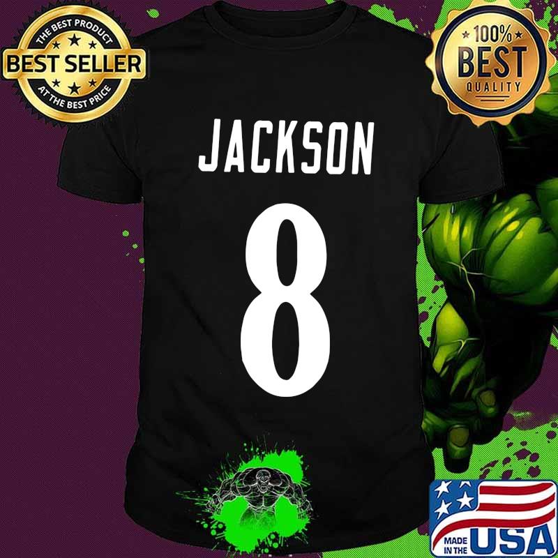 Baltimore ravens lamar jackson #8 shirt