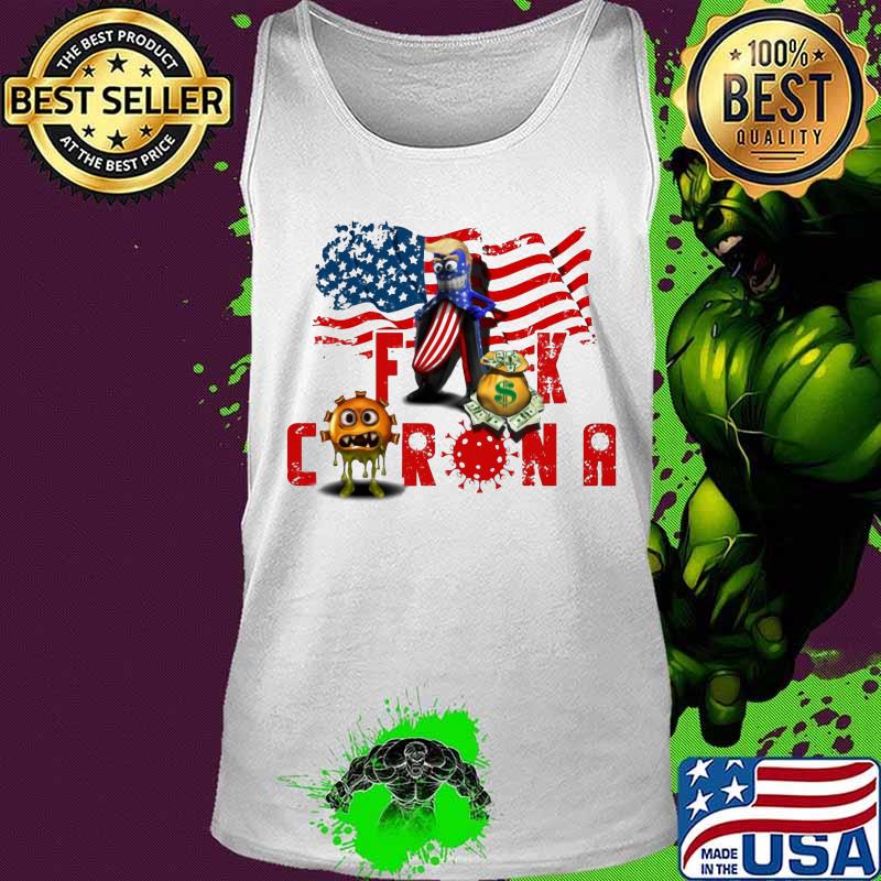 Banana trump fuck coronavirus american flag independence day s Tank top Banana trump fuck coronavirus american flag independence day s Tank top