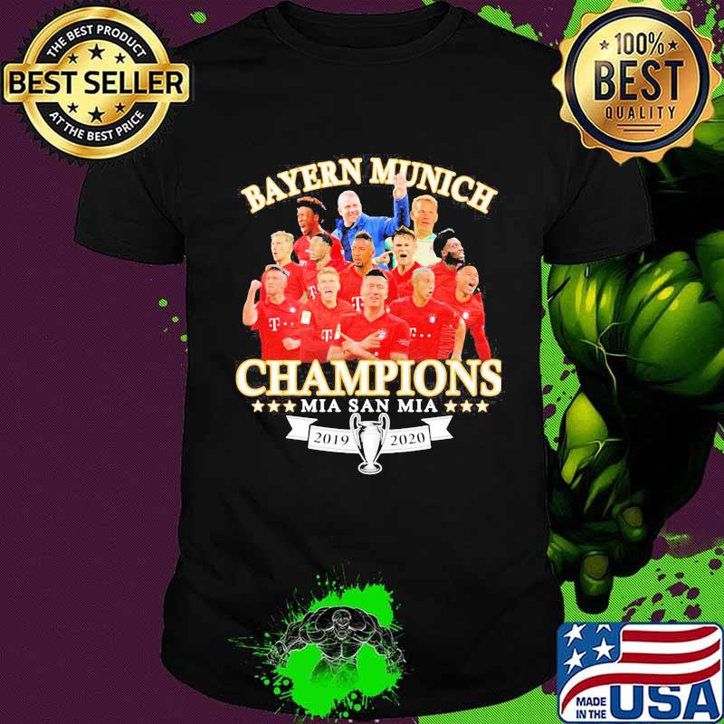Bayern munich champions mia san mia 2019 2020 shirt