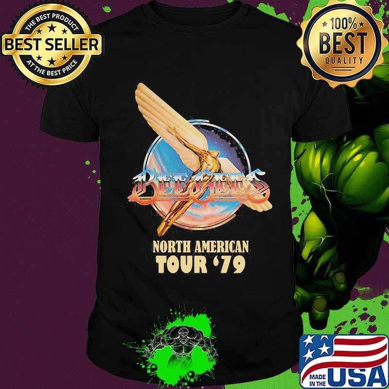 Bee gees band north america tour 79 shirt