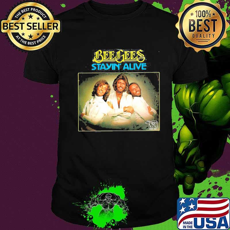 Bee gees band stayin alive shirt