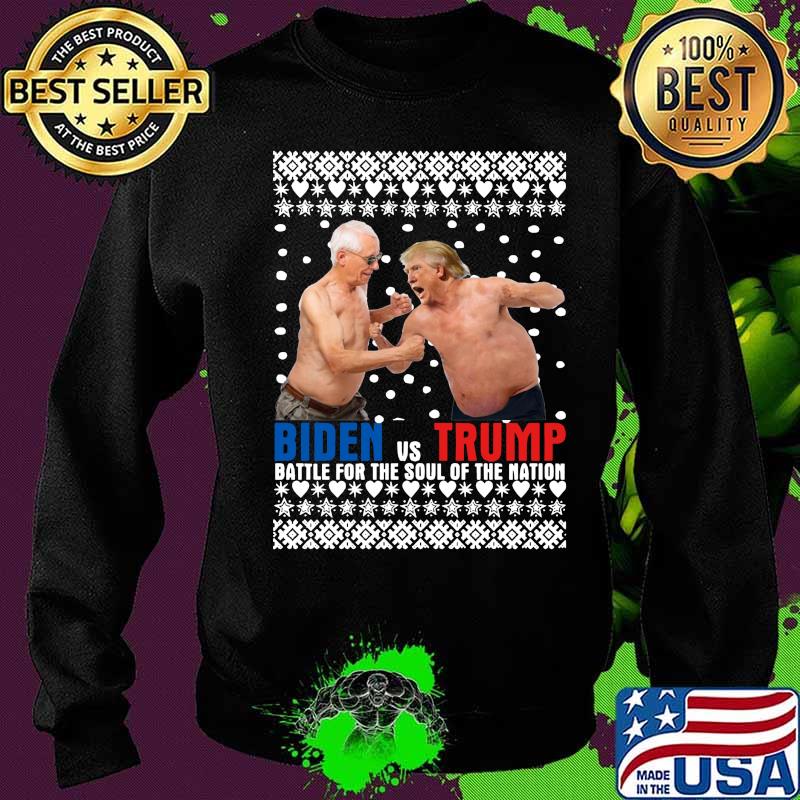 Biden vs trump battle for the soul of the nation s Sweater Biden vs trump battle for the soul of the nation s Sweater